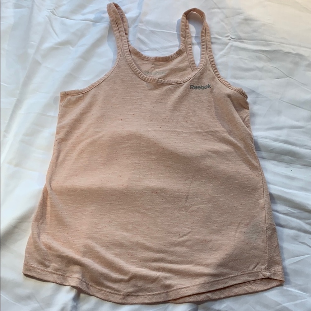 Light pink Reebok Workout Tank